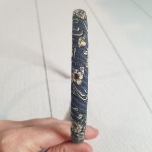 Thin Fabric Floral Wrapped Headband NWOT